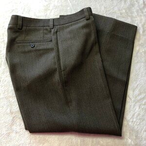 NWOT Hugo Boss "Bellini" Brown Virgin Wool Dress Pants Small (31")